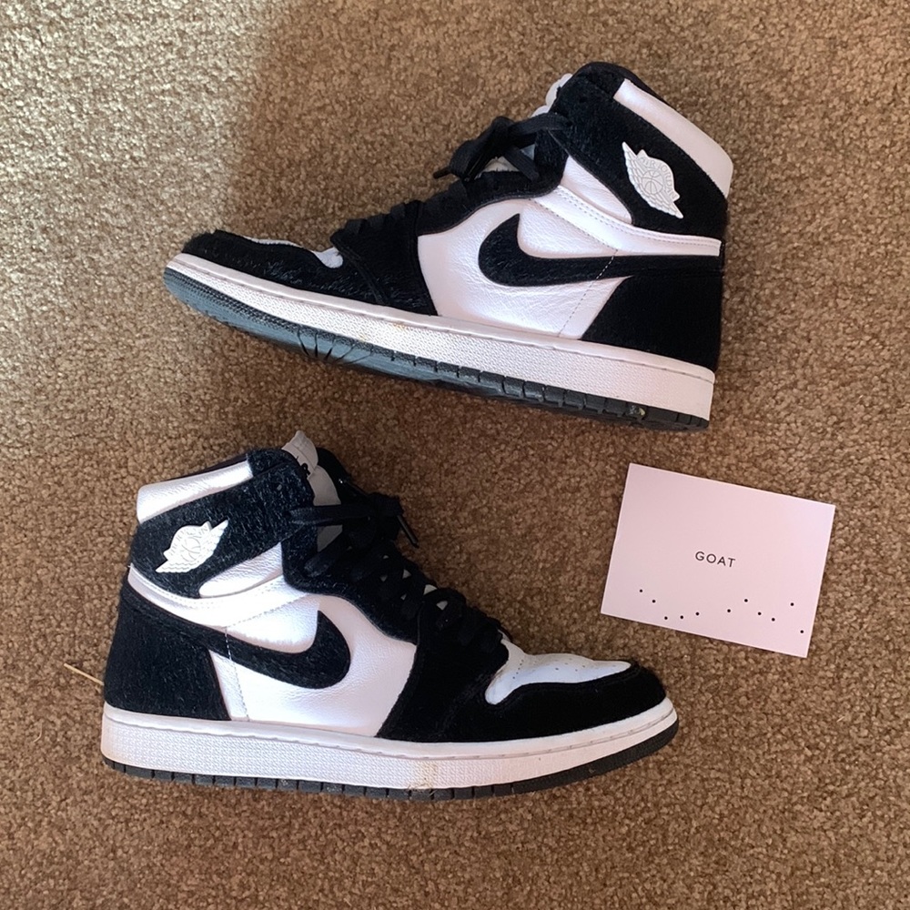 Authentic Jordan Air 1 High OG Twist black & white